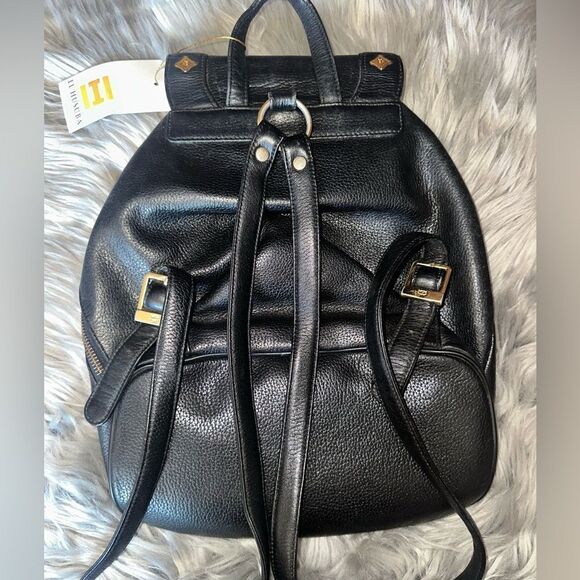 MCM black backpack with gold studs. Gorgeous bag! - Picture 7 of 12